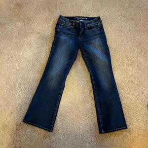 American Eagle Outfitters Women's Dark Indigo Boot Cut Jeans